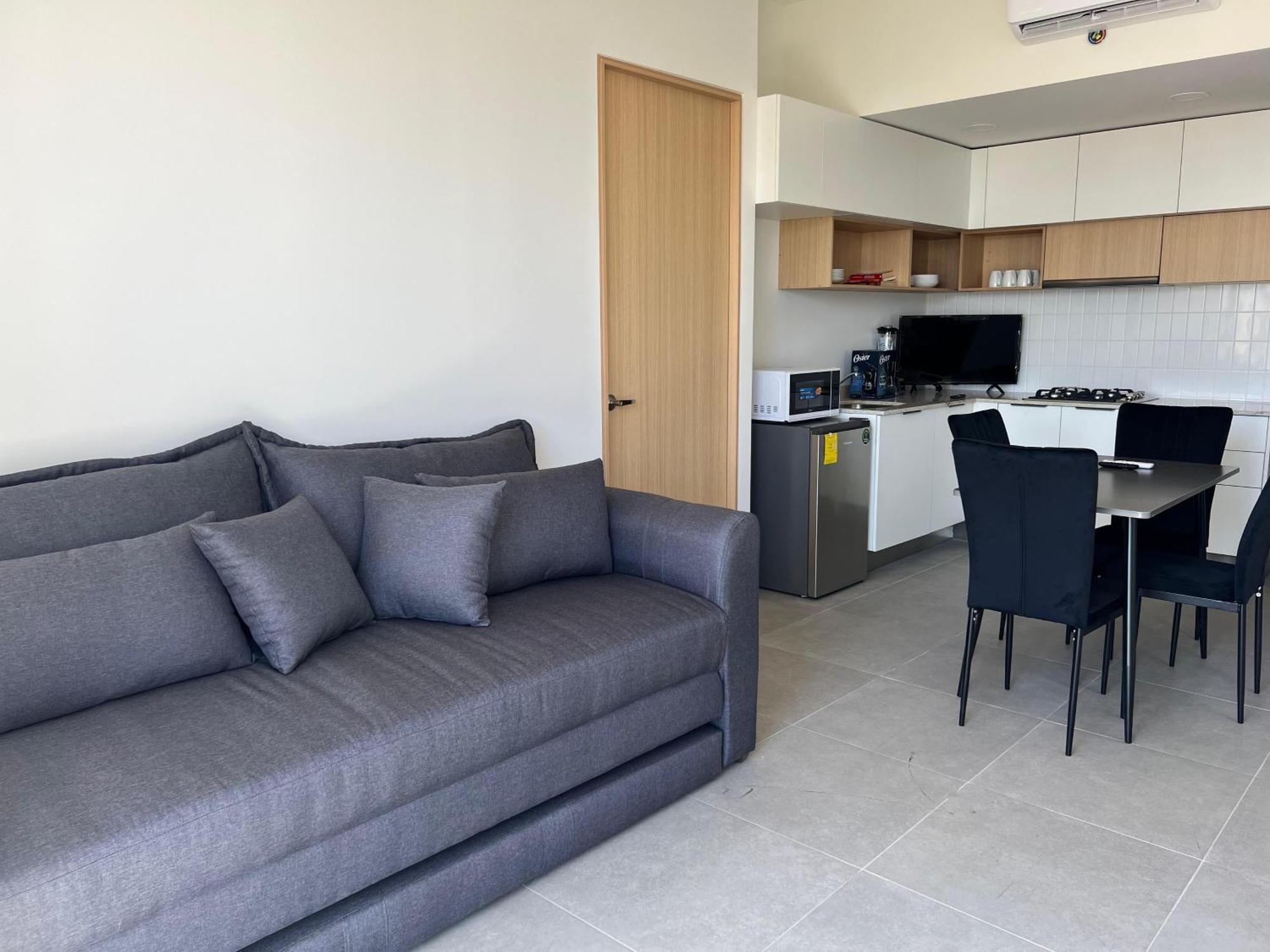 Apartamento Acogedor Departamento 2 Habitaciones, Alberca, Gym *