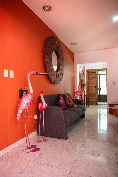 Сasa de vacaciones Casa Flamingos En El Centro De Tlaquepaque *