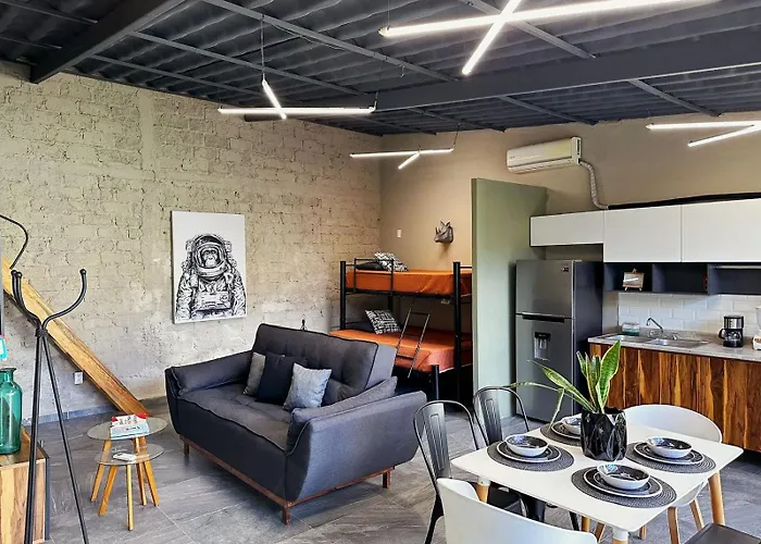 Begonias Loft ¡A 5 min del Auditorio Telmex!