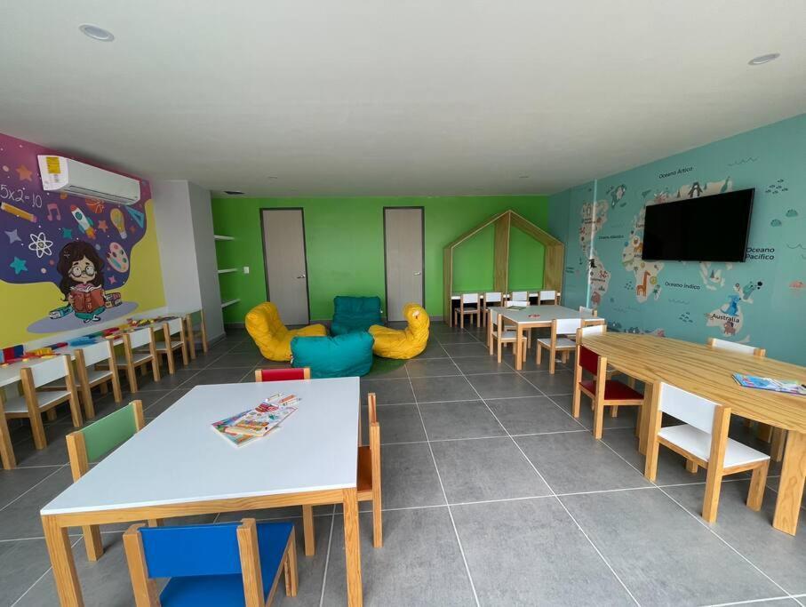 Apartamento Depa Boho Al Sur Pet Friendly Piscina Gym Sala De Cine *