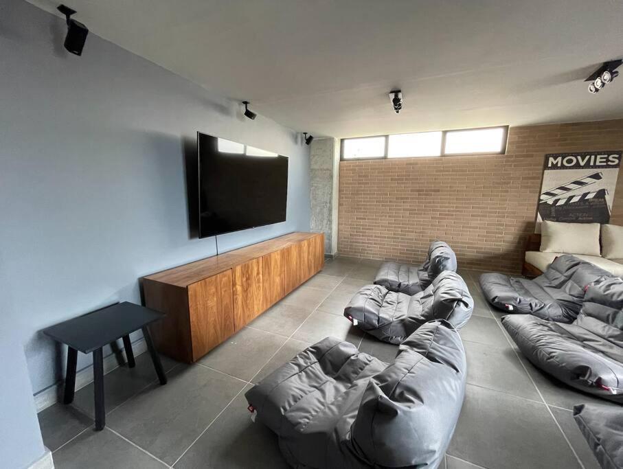 Depa Boho Al Sur Pet Friendly Piscina Gym Sala De Cine Apartamento *