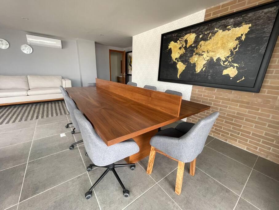 Apartamento Depa Boho Al Sur Pet Friendly Piscina Gym Sala De Cine