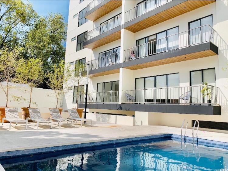 Increíble Apartamento Panoramico Con Piscina, Rooftop Garden Y Terraza Apartamento Guadalajara
