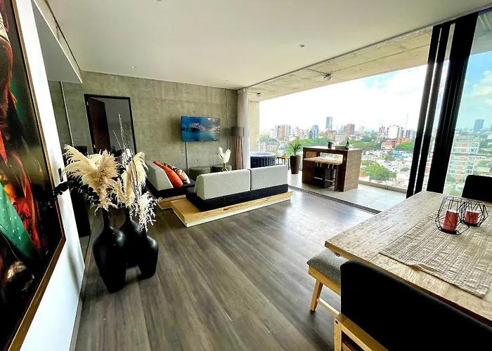 Espectacular Diseno, Terraza Con Hamaca Y Jacuzzi